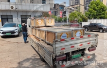 一批ZQ-21直流牽引電機(jī)裝車發(fā)往海外